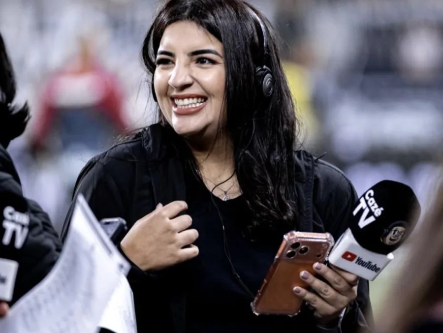 De Franco da Rocha para a CazéTV: Ellen da Fiel é nova setorista do Corinthians