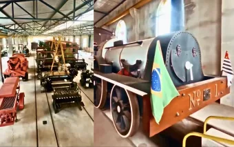 Museu de Mairiporã: Antigo Thomaz Cruz vira turismo com ferrovia e carros históricos em SP