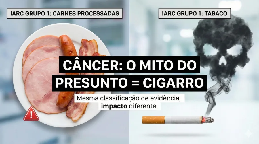 Presunto cancerígeno? Embutido está no mesmo grupo do cigarro, mas não pelo motivo que você imagina