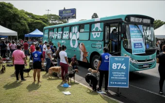 Castração gratuita Mairiporã: Pro Pet SP atende cães e gatos hoje 15 e amanhã 16/1