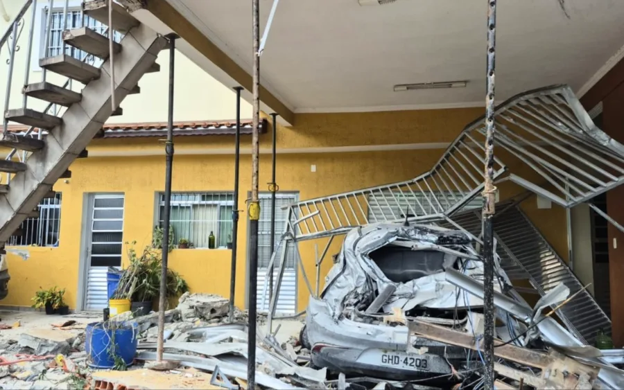 Segundo a Prefeitura, não foi necessária a desocupação dos moradores.