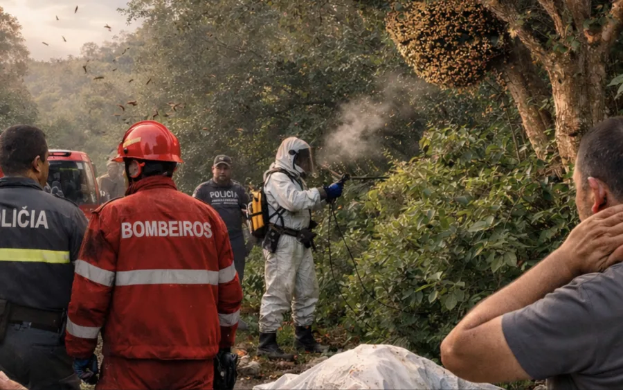Idoso morre em ataque de abelhas em Caieiras; vizinhos cobram retirada de colmeia na Vila Rosina
