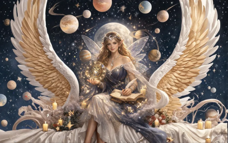 Entre a Lua que vira a chave e o céu que pede maturidade, você não precisa correr: só precisa florescer no seu ritmo.