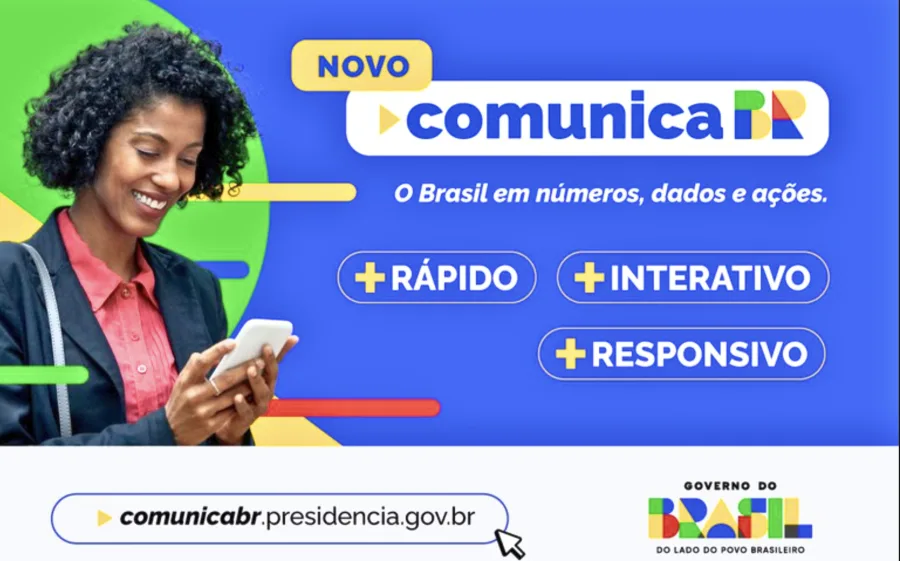 Segundo a SECOM-PR, o ComunicaBR foi redesenhado com interface modernizada e navegação descrita como mais intuitiva, voltada a facilitar o acesso a dados técnicos e estatísticos atualizados.