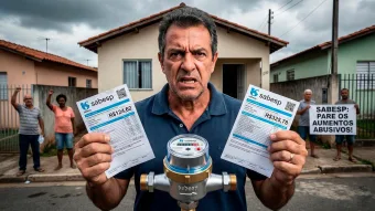 SABESP: Contas de água disparam em Caieiras e moradores denunciam aumento