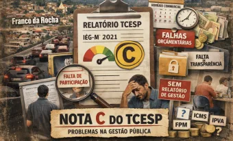 O TCESP aponta nota C em Franco da Rocha e lista falhas que pesam no dia a dia