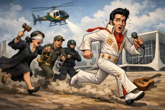 Justiça brasileira quer prender Elvis Presley