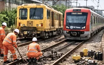 Descarrilamento na Linha 7-Rubi pressiona início da concessão da TIC Trens e afeta milhares no pico da manhã