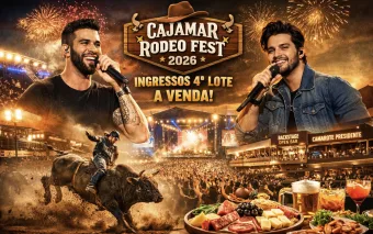 Cajamar Rodeo Fest 2026 dispara nas vendas, chega ao 4º lote e confirma corrida por ingressos no interior paulista