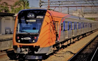 Homem tem perna amputada após ser atingido por trem na Linha 7-Rubi que atravessa cidades do CIMBAJU