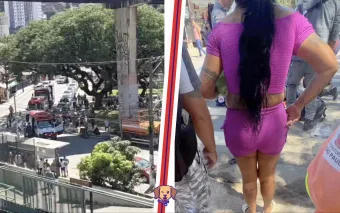 Homem sofre acidente na Estação Perus e mobiliza bombeiros na manhã desta segunda (16)