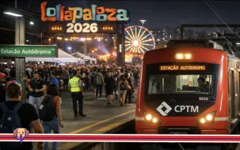 CPTM liberou trens 24h no Lollapalooza e mudou rotina de quem foi e voltou do festival em São Paulo