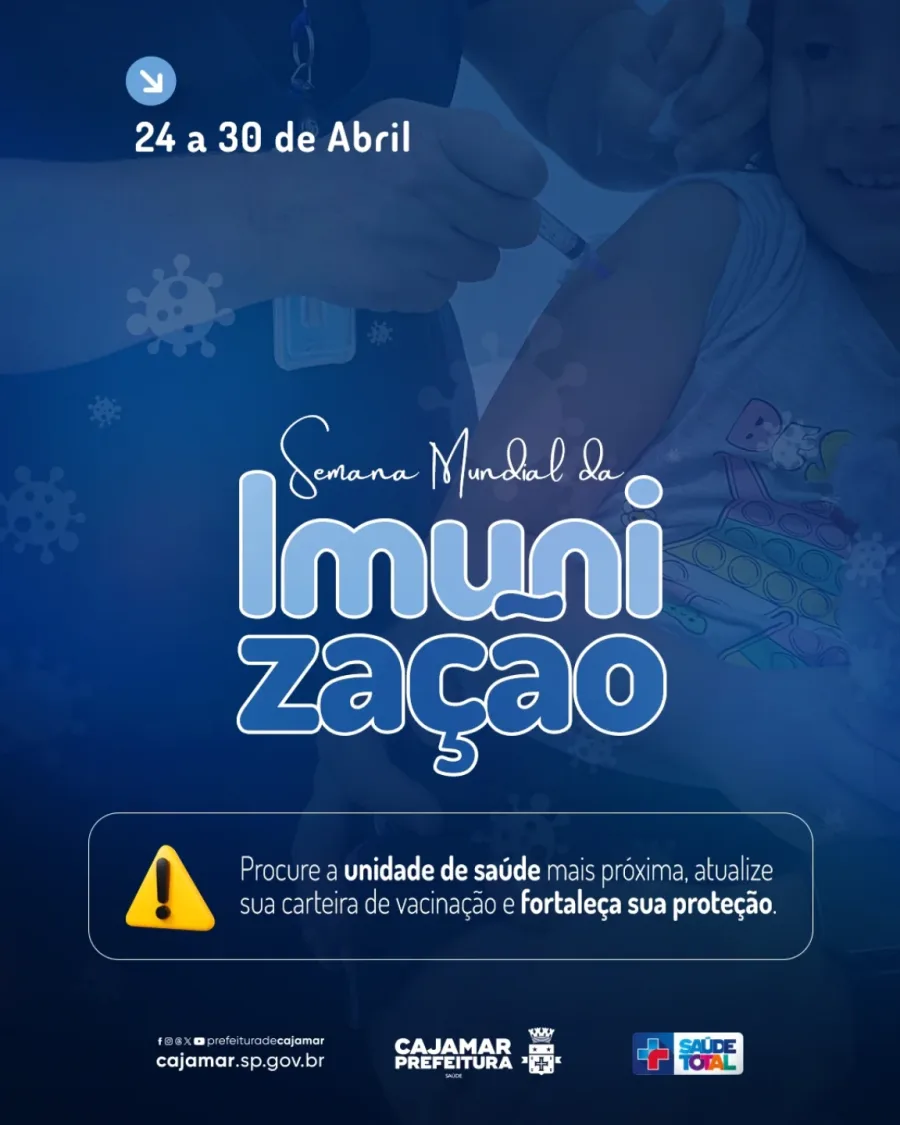 A mobilização segue diretrizes do Ministério da Saúde e prioriza grupos considerados mais vulneráveis, com objetivo de ampliar a cobertura vacinal e reduzir riscos de doenças preveníveis.