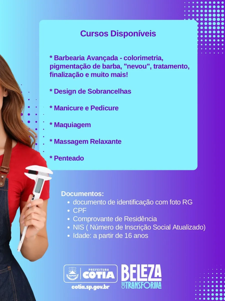 Beleza que transforma: cursos em Cotia abrem caminho para nova profissão