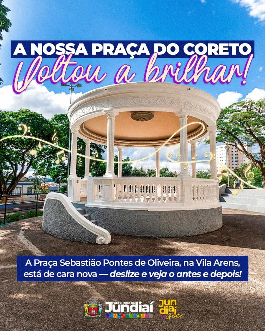 A praça da Vila Arens passou por uma mudança visível e não é exagero dizer que o espaço voltou a ter função. Antes com sinais claros de desgaste, agora chama atenção pelo cuidado