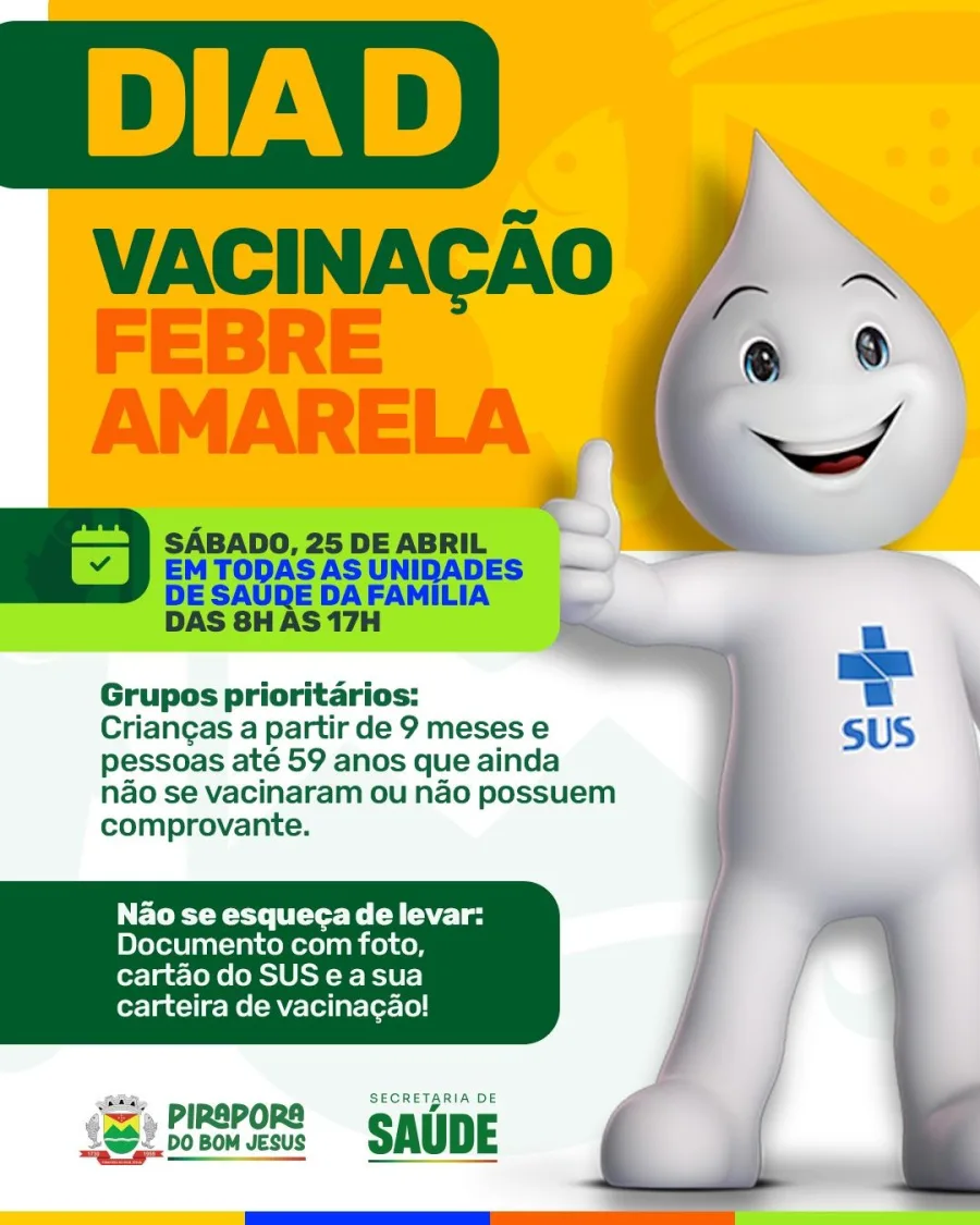 A ação ocorre das 8h às 17h e tem como foco alcançar pessoas que ainda não receberam a dose ou não possuem comprovante, diante da necessidade de manter a proteção coletiva em níveis considerados seguros.