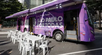 Você sabia que esse ônibus pode mudar a vida de mulheres em Caieiras-SP? Descubra o que está sendo oferecido de graça na cidade