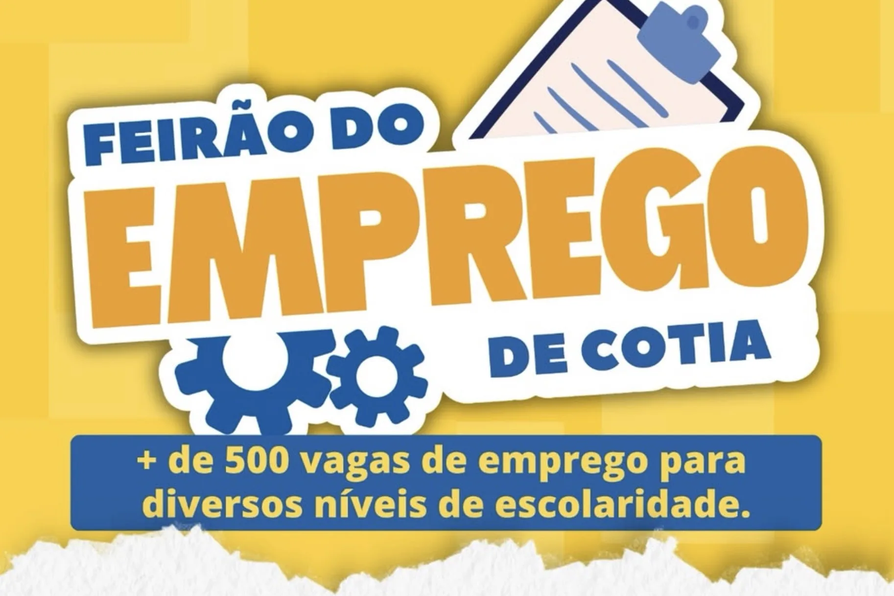 Mais de 500 vagas de emprego em Cotia e quase ninguém está aproveitando? Descubra como esse feirão pode garantir seu emprego rápido
