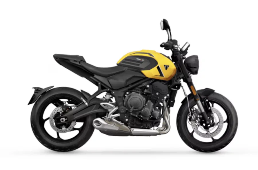 Trident 660 atualizada entrega 95 cv, novo acerto de motor, quadro revisado e suspensão ajustável, com proposta equilibrada entre uso urbano e esportivo