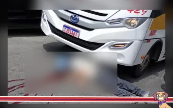 Motociclista morre após colisão com porta de carro e impacto com ônibus em Caieiras