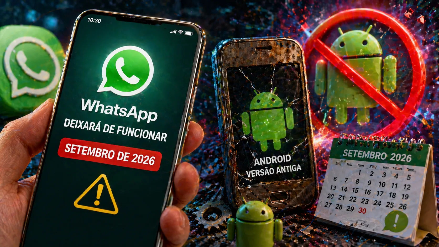 Fim do WhatsApp em celulares antigos? Saiba quais versões deixam de funcionar o app ainda em 2026