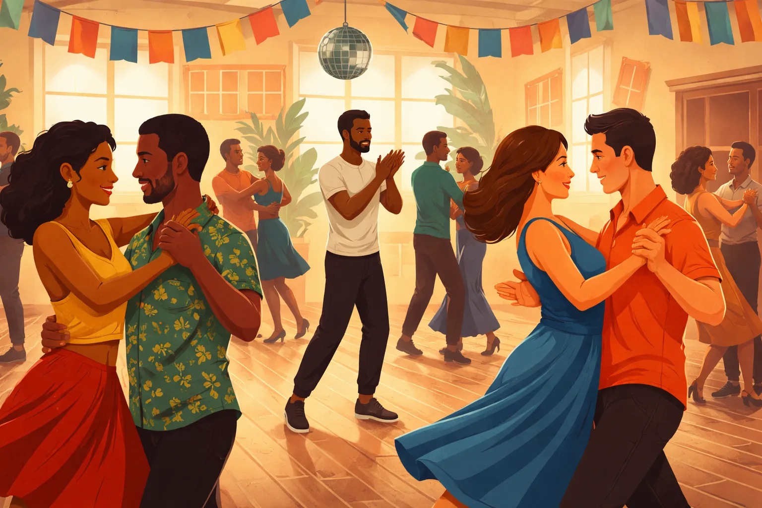 Como funcionam as aulas de dança de salão em Franco da Rocha e quem pode participar