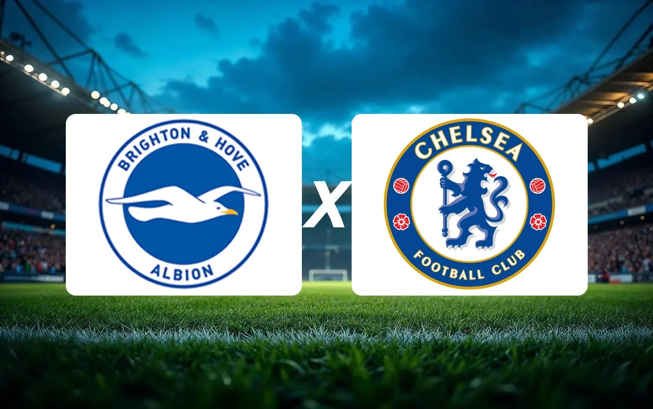 Brighton x Chelsea Onde Assistir, horário e palpite: duelo direto na Premier League vale vaga nas competições europeias e pressão máxima para os dois lados