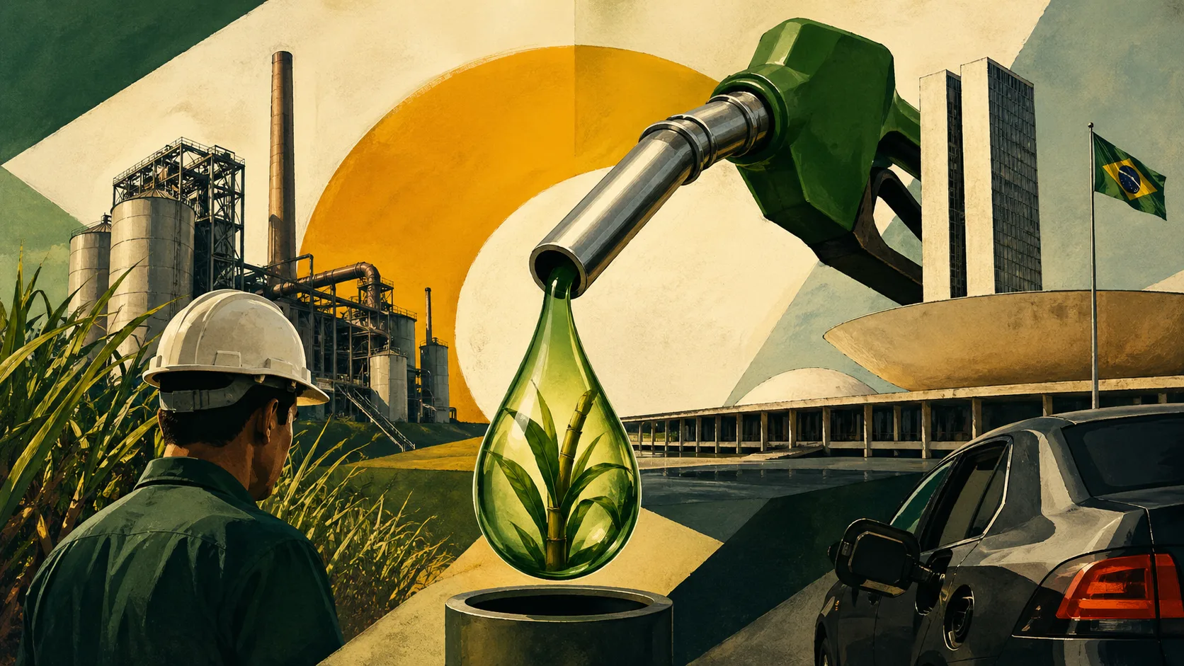 Preço da Gasolina vai mudar de novo? Governo quer subir etanol para 32% e impacto real no seu bolso começa a aparecer