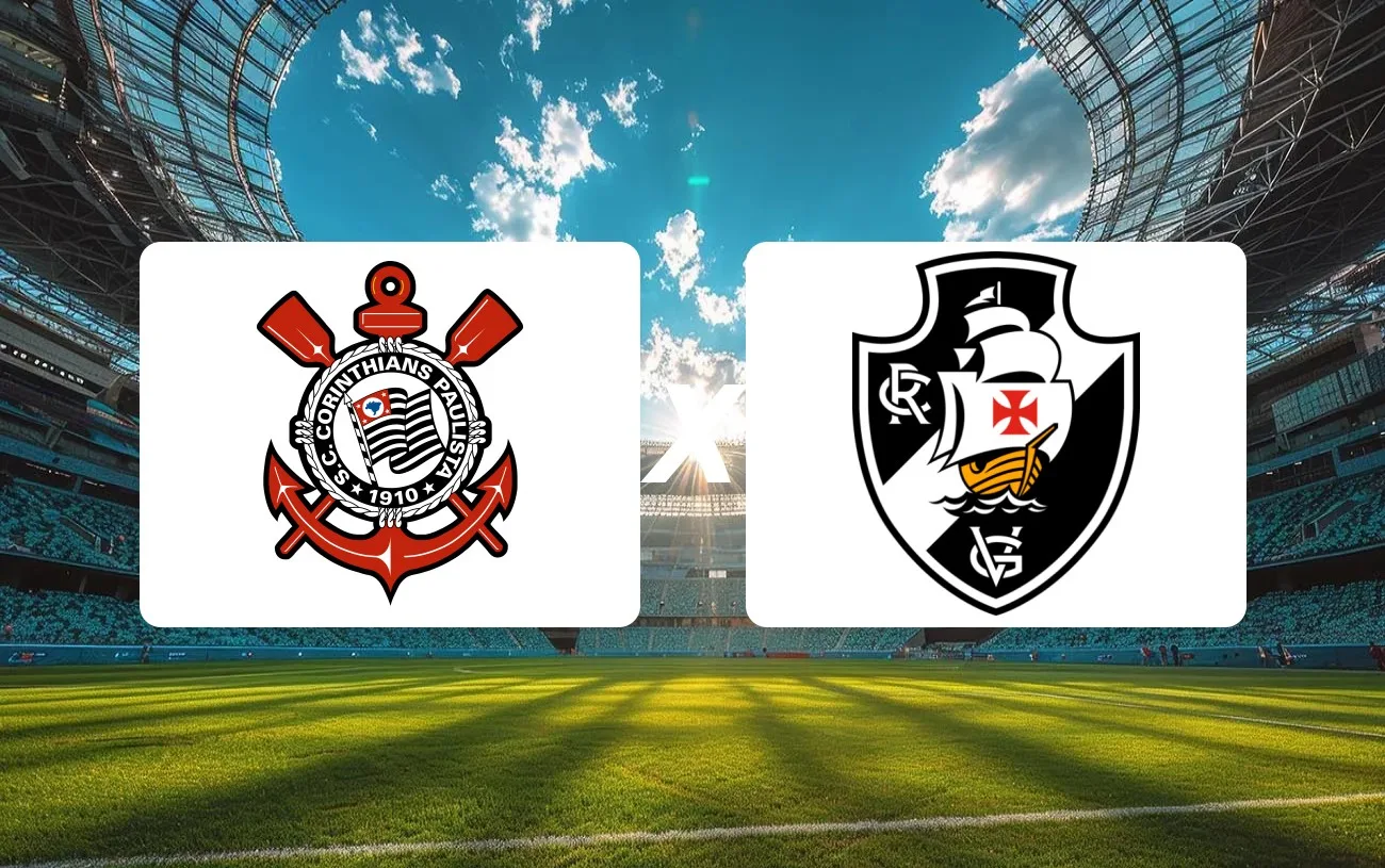 Corinthians x Vasco Onde Assistir, horário e palpite: duelo de extremos marca a 13ª rodada do Brasileirão com ataque contra defesa em jogo decisivo
