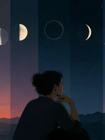 Lua Hoje 21/04/2026: Lua entra em nova fase e vira crescente em poucos dias