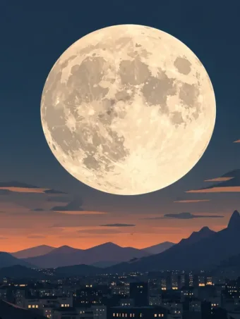 Lua Hoje 30/04/206: Fase quase cheia antecipa brilho antes do pico oficial