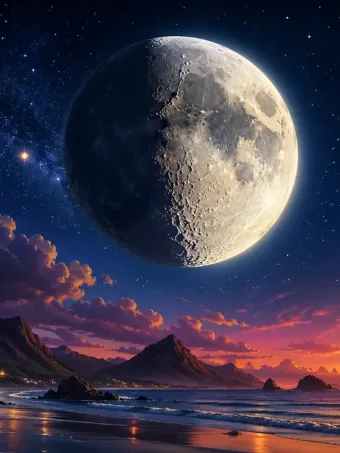 Que lua estamos hoje 25 de abril de 2026?