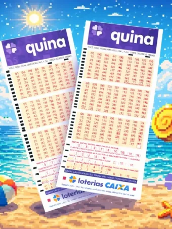 Resultado da Quina de Ontem à noite 23/04/2026; números sorteados no concurso 7008