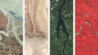 Como funciona a ferramenta da NASA que escreve nomes com imagens da Terra e por que ela voltou a viralizar