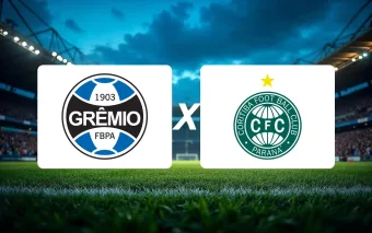 Grêmio x Coritiba Onde Assistir, horário e palpite: duelo direto contra o Z-4 agita o Campeonato Brasileiro