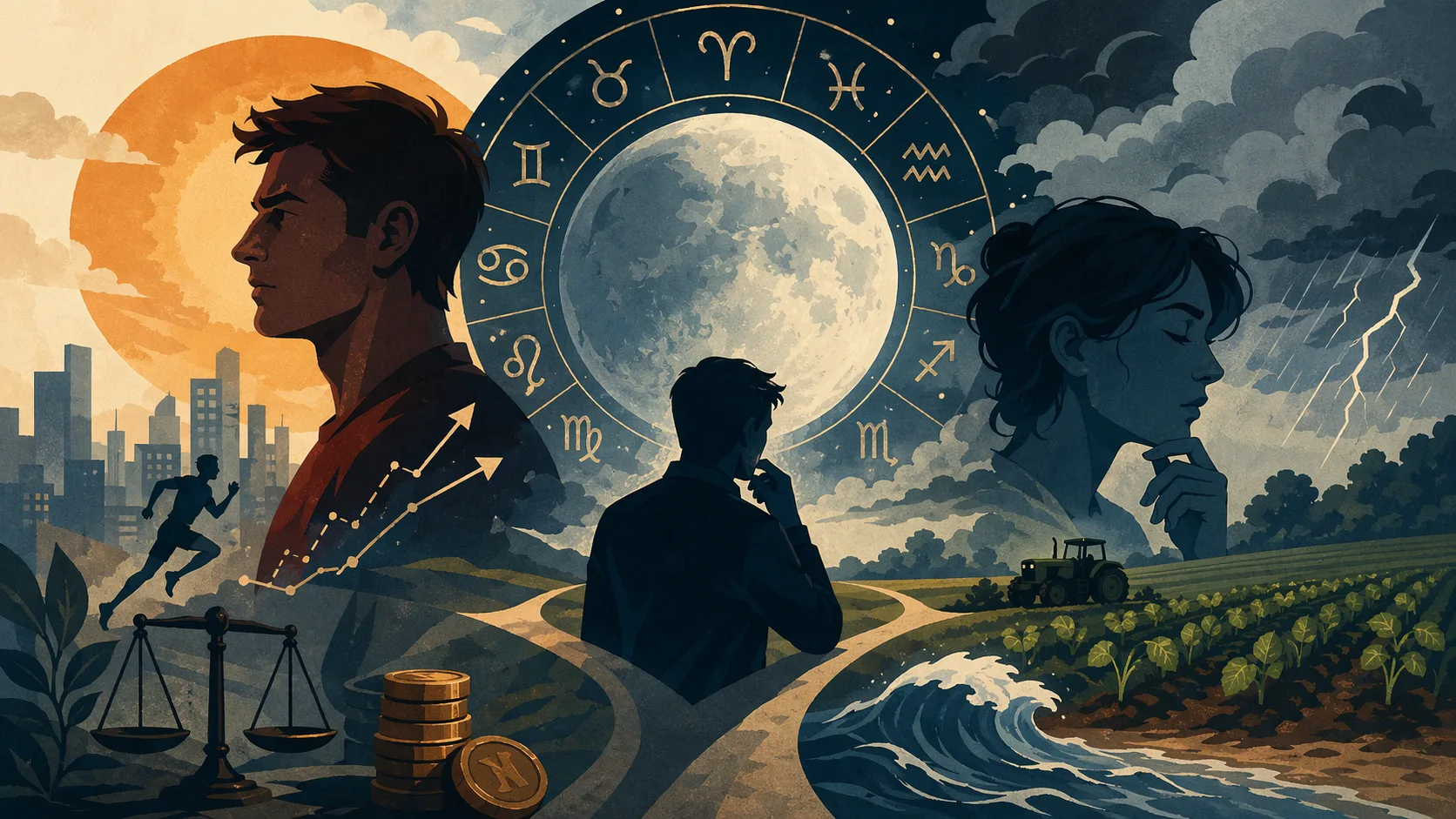 Horóscopo de hoje 23 de abril de 2026: Lua em Câncer intensifica emoções e muda decisões dos signos