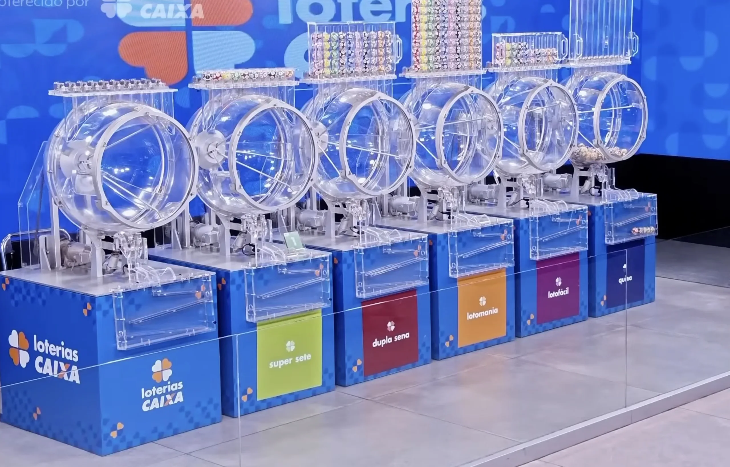 Resultado Loterias Caixa Lotofácil 3666, Lotomania 2914, Quina 7006, Dupla Sena 2947 e Super Sete 837; veja números sorteados 20/04/2026