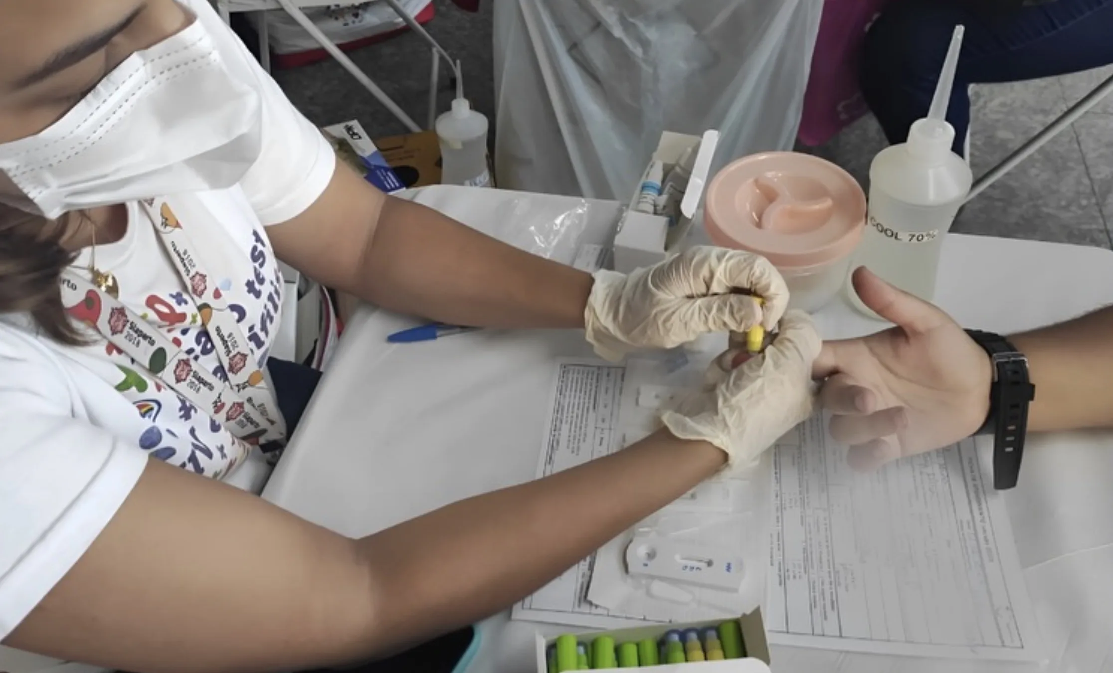 Francisco Morato realiza hoje 24/04 ação noturna com testes rápidos de HIV de graça e orientação em saúde