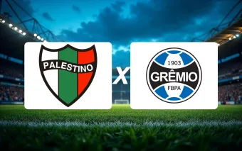 Palestino x Grêmio Onde Assistir, horário e palpite: duelo decisivo pode colocar Tricolor na liderança do grupo