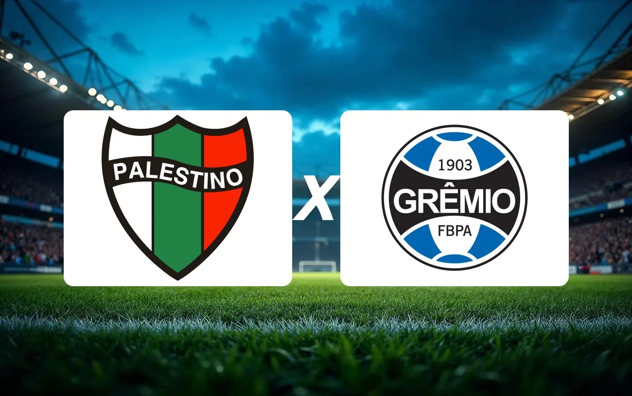 Palestino x Grêmio Onde Assistir, horário e palpite: duelo decisivo pode colocar Tricolor na liderança do grupo