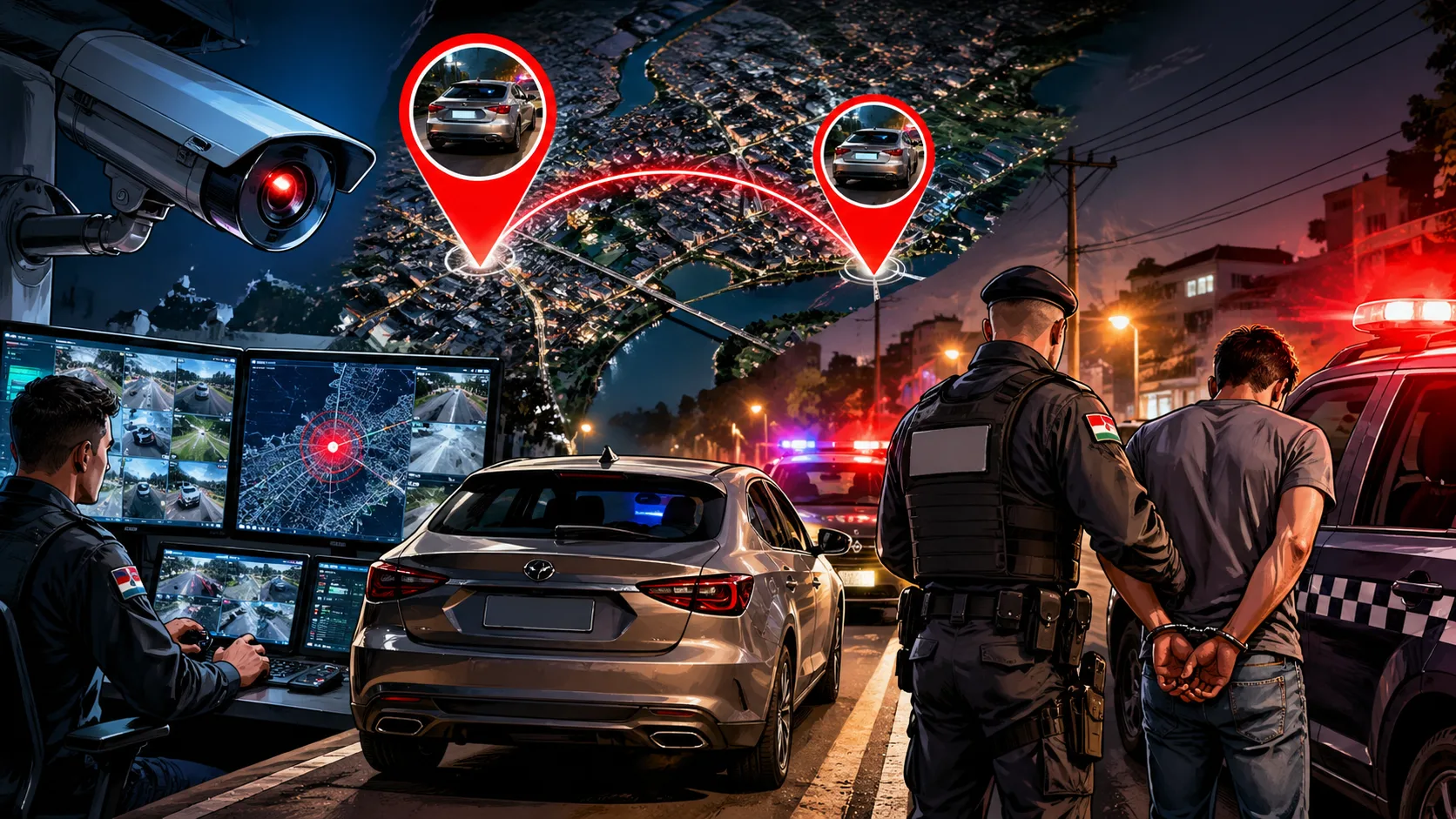 Santana de Parnaíba: carro clonado circulava em duas cidades ao mesmo tempo? Sistema revela como veículo foi rastreado e interceptado