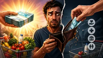 Salário mínimo 2026 parece maior, mas o valor final surpreende, descubra quanto realmente cai na sua conta