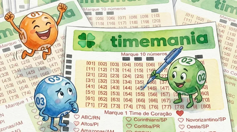 Timemania Resultado de Hoje, Concurso 2384, sábado, 25/04/2026: prêmio de R$ 21,5 milhões pode virar uma garagem com Renault Kardian 2026