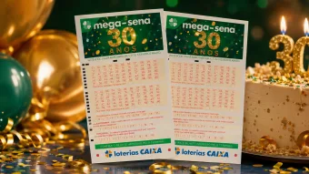 Resultado da Mega-Sena de Hoje, domingo 24/05/2026: sorteio do concurso 3010 tem prêmio de R$ 330 milhões