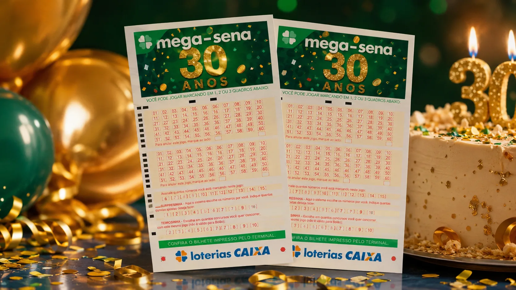 Resultado da Mega-Sena de Hoje, domingo 24/05/2026: sorteio do concurso 3010 tem prêmio de R$ 330 milhões