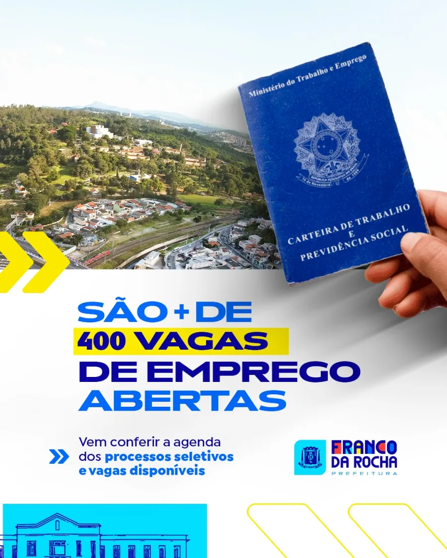 Segundo a Prefeitura, a maior parte das vagas não exige experiência anterior, ampliando as chances para quem busca o primeiro emprego ou tenta retornar ao mercado de trabalho. As seleções acontecem em parceria com empresas do setor logístico, serviços e varejo.