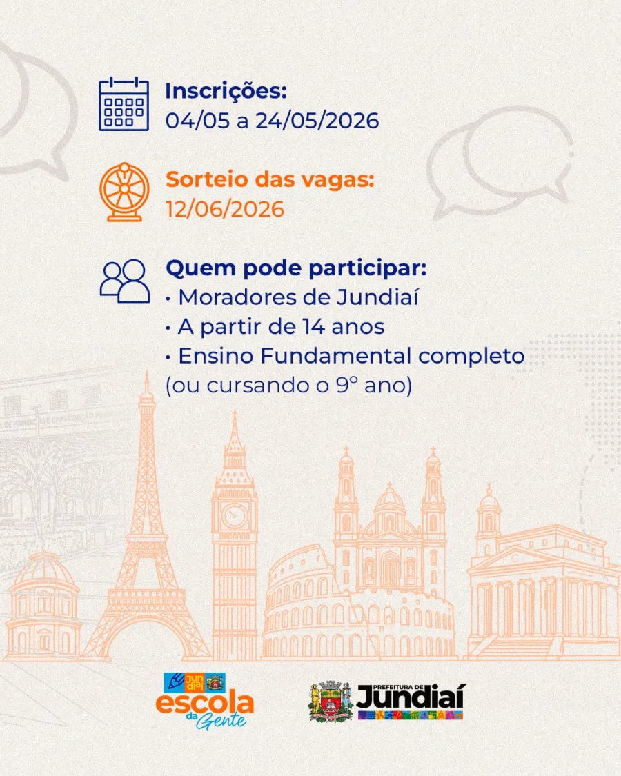 Inglês, espanhol, francês e italiano estão entre os cursos oferecidos no Centro de Línguas Antônio Houaiss. As aulas podem ser presenciais ou online, com horários variados.