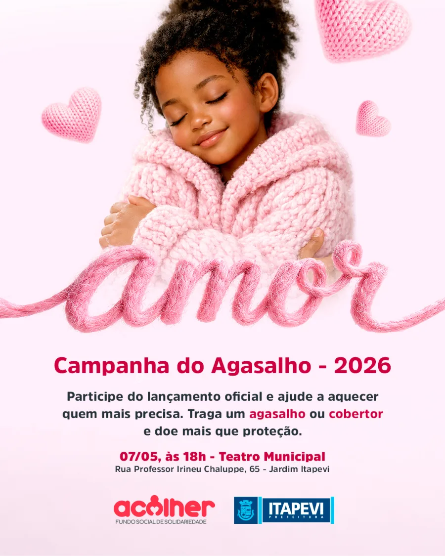 O lançamento será realizado às 18h e contará com apresentação cultural. Para participar, o público deverá levar um agasalho em bom estado de conservação ou um cobertor, que serão destinados às ações sociais da campanha organizada pelo Fundo Social de Solidariedade.
