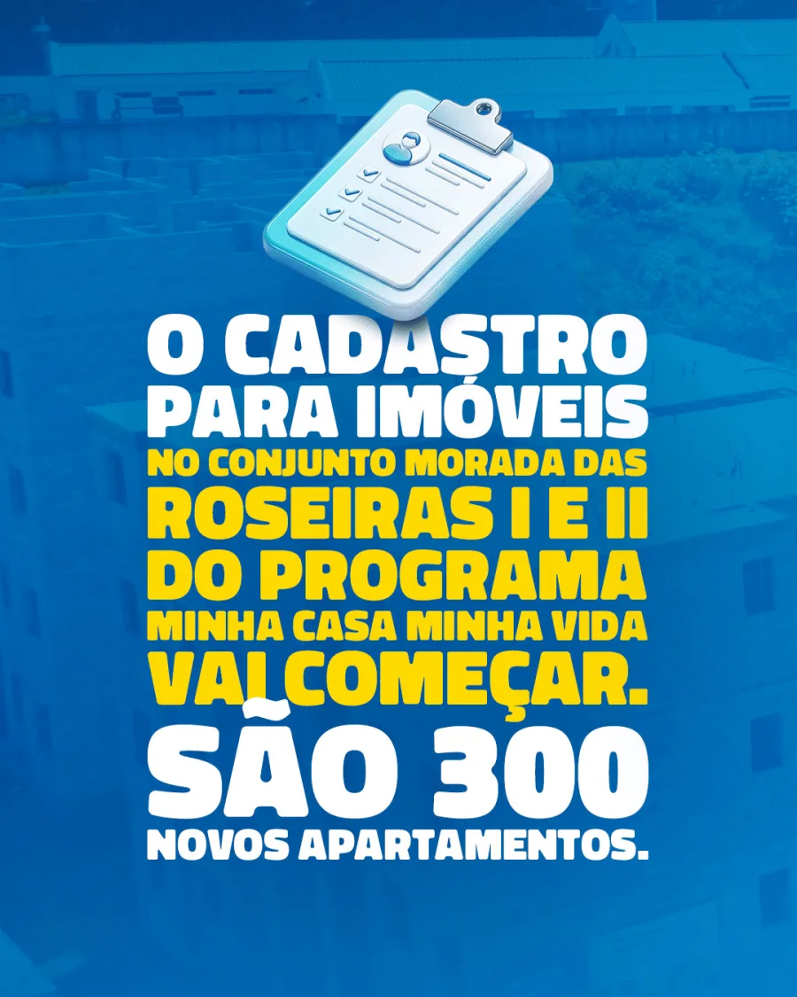 Entre os critérios exigidos estão inscrição ativa no CadÚnico, renda familiar bruta mensal de até R$ 3.200 e residência fixa em Itapevi há mais de três anos.