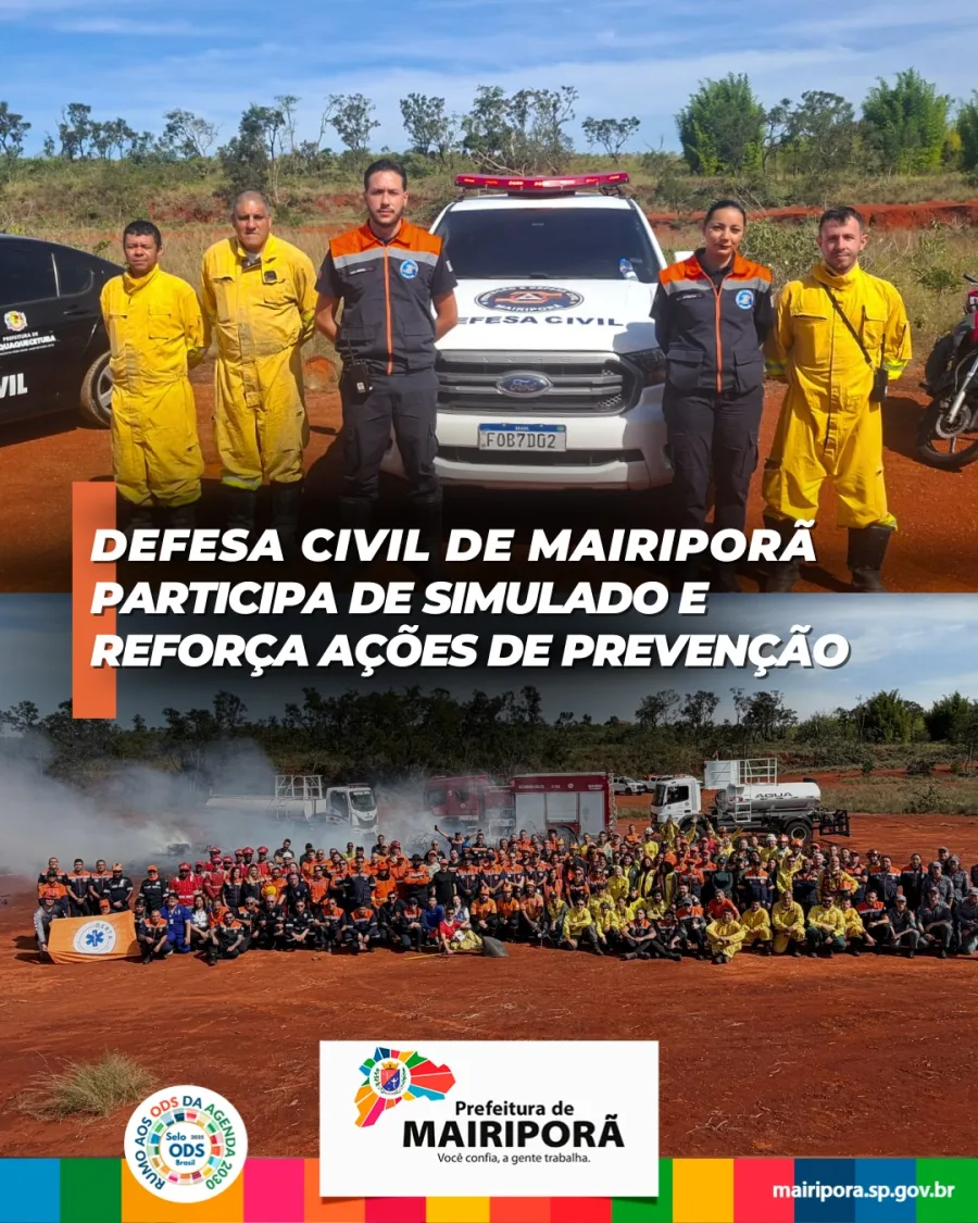 Um grande simulado de incêndio florestal reuniu equipes de emergência da região no Parque Estadual do Juquery, em Franco da Rocha.